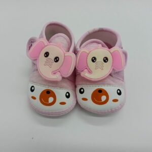Elephant Style Infant Pink Baby Shoes