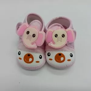 Elephant Style Infant Pink Baby Shoes