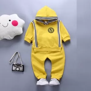 Winter Yellow Set Boys Dress